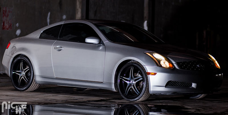  Infiniti G35 with Niche Track Series Sportiva - M205 