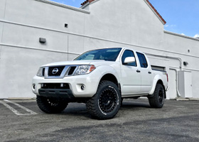 Nissan Frontier with Black Rhino Primm