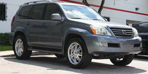 Lexus GX with Status Wheels S805 Game