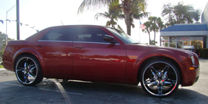 Chrysler 300 with Status Wheels S822 Dynasty