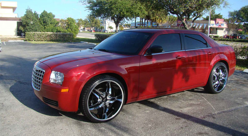 Car | Chrysler 300 on Status S822 Dynasty Wheels | California Wheels