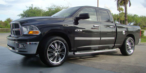 Dodge Ram 1500 with Status Wheels S811 Symbol