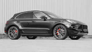 Porsche Macan with TSW Nurburgring