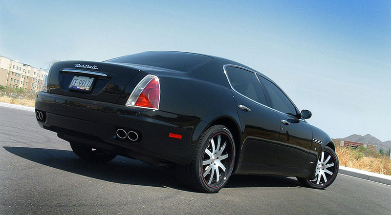  Maserati Quattroporte with Nutek Wheels 530