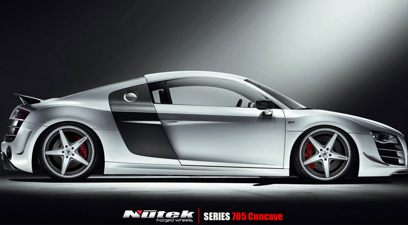  Audi R8 with Nutek Wheels 805