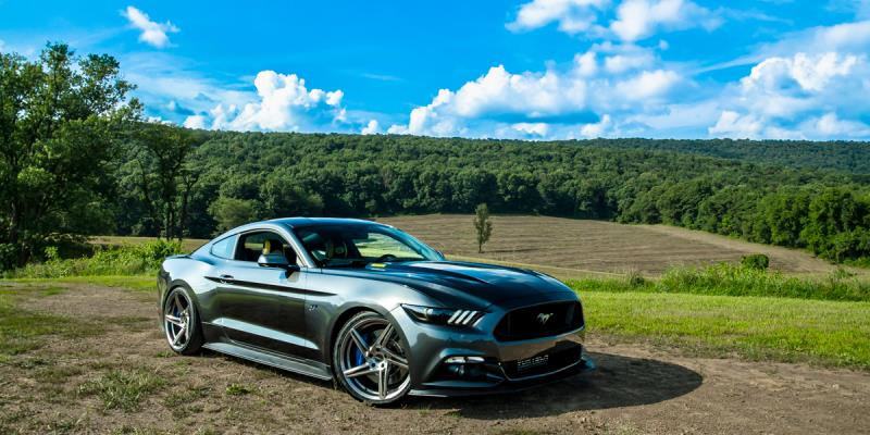 Car | Ford Mustang on RSR R802 Wheels | California Wheels