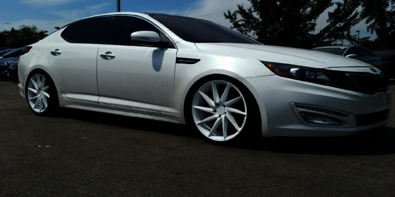 optima white pimped out