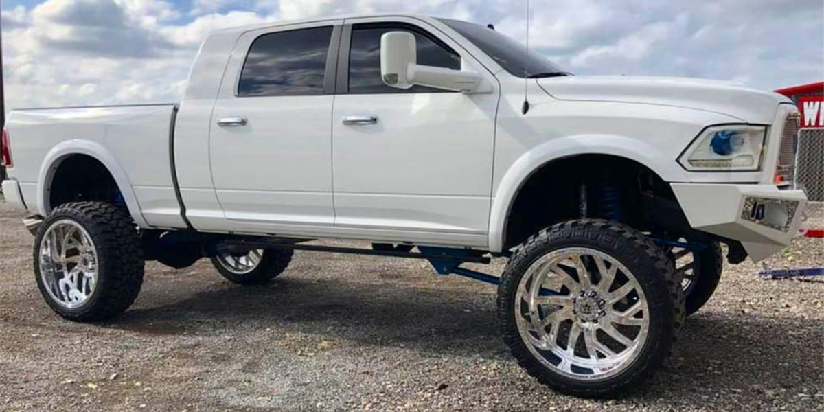 Ram Lifted Mega Cab 2500 65RF GLOCK Gallery - Wheel and Tire Designs