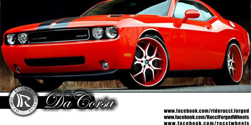 Dodge Challenger Rucci Forged Da Corsa