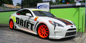 Hyundai Genesis with Ruff Racing R390