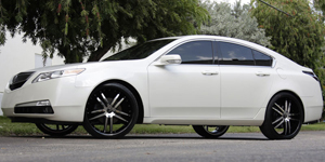 Acura TL with Status Wheels S820 Fang