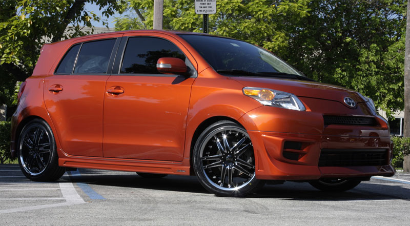  Scion xD with Status Wheels S820 Fang