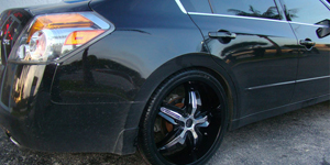 Nissan Altima with Status Wheels S822 Dynasty