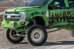 Ford F-450 Super Duty Dual Rear Wheel with American Force Special Force Super Dually Series 6G01 Realm SFSDBR