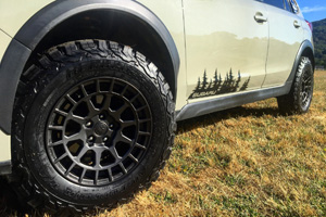 Subaru Crosstrek with Black Rhino Boxer