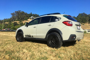 Subaru Crosstrek with Black Rhino Boxer