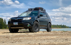 Subaru Forester with Black Rhino Rumble