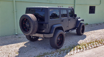 Jeep Wrangler with Fuel 1-Piece Wheels Hostage - D531 