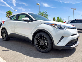 Toyota C-HR with TSW Luco