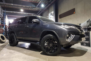  Toyota Fortuner with Black Rhino Rotorua