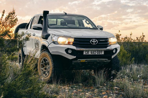  Toyota Hilux with Black Rhino Overland