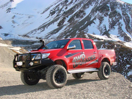 Toyota Hilux with 