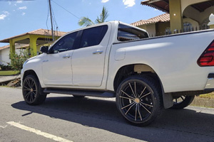 Toyota Hilux with 