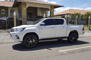Toyota Hilux with Black Rhino Zion 5