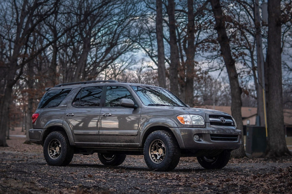  Toyota Sequoia with Black Rhino Bantam