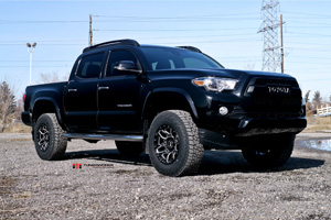 Toyota Tacoma with Black Rhino Shrapnel