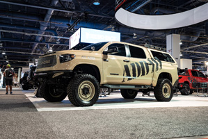 Toyota Tundra with Black Rhino Armory