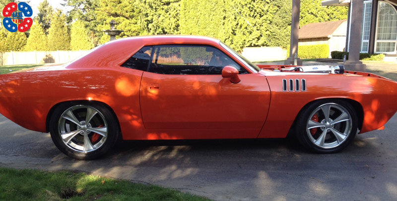  Plymouth Cuda with US Mags Sidewinder - U804