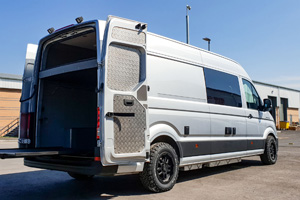 Volkswagen Crafter with Black Rhino Barstow