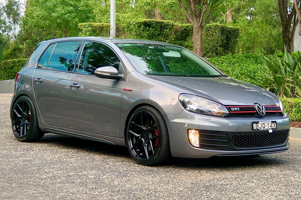  Volkswagen GTI with TSW Tabac
