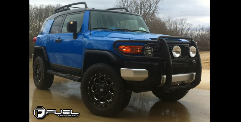  Toyota FJ Cruiser with Fuel 1-Piece Wheels Boost - D534