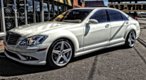 Mercedes-Benz S550 with Niche Sport Series Apex - M126 