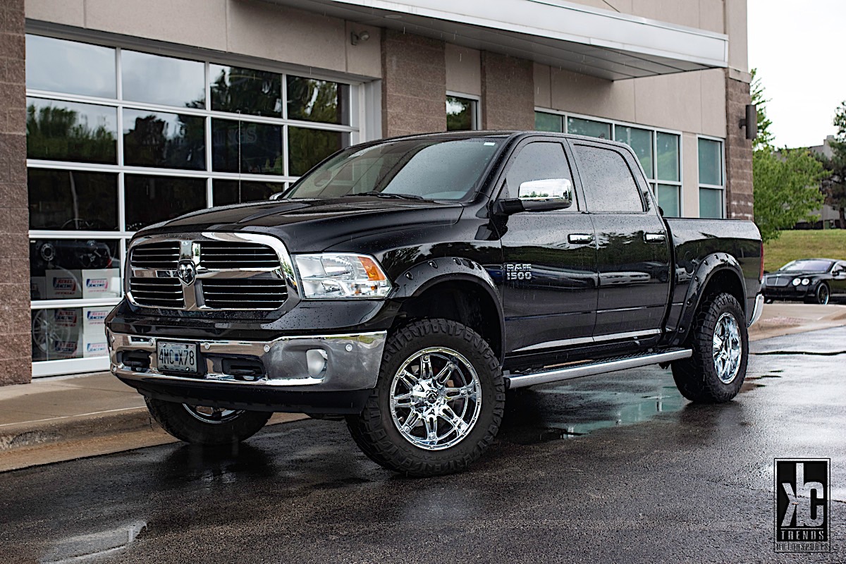 Ram 1500 with Fuel 1-Piece Wheels Hostage - D530 