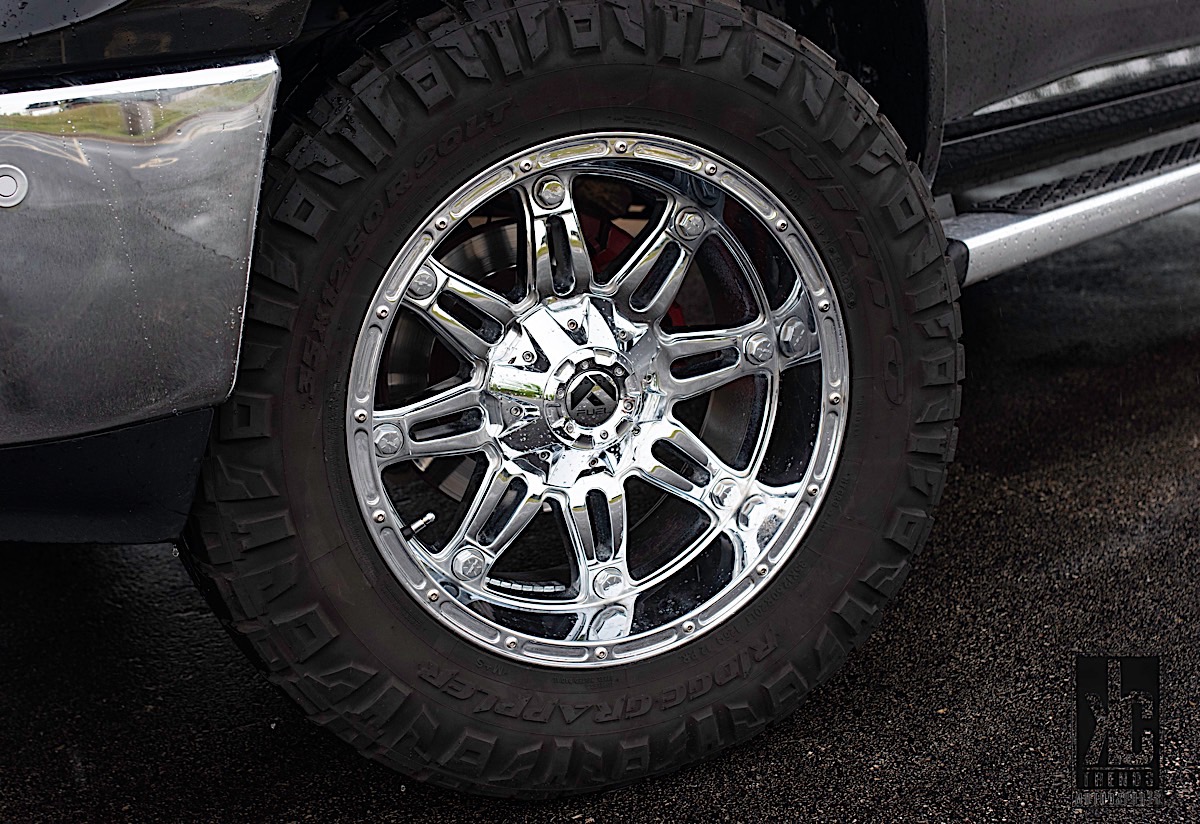 Ram 1500 with Fuel 1-Piece Wheels Hostage - D530 
