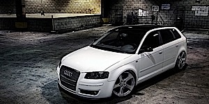 Audi A3 with MRR Design HR2