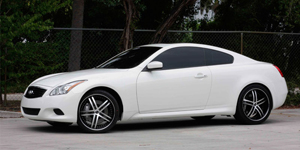 Infiniti G37 with Status Wheels S816 Knight 5