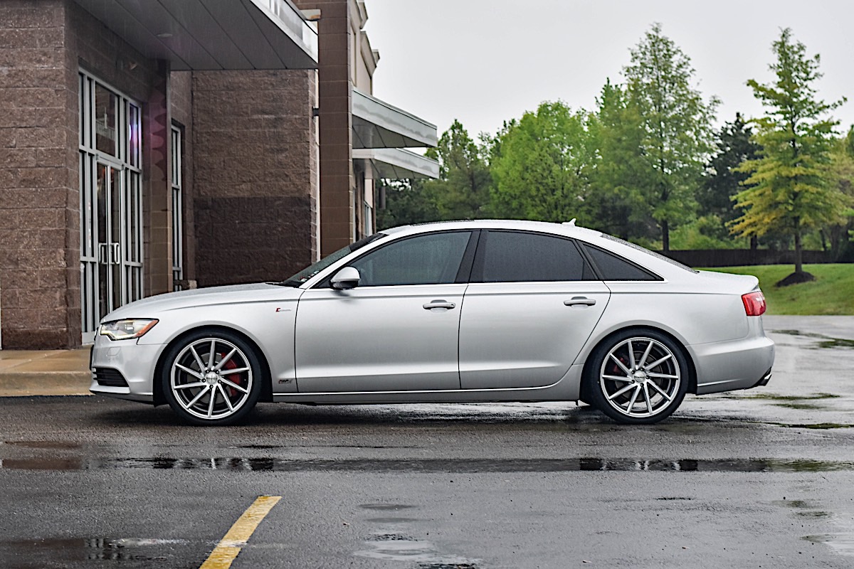 Audi A6 with Vossen Forged CVT