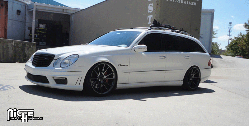  Mercedes-Benz E55 4MATIC Wagon with Niche Sport Series Vicenza - M154