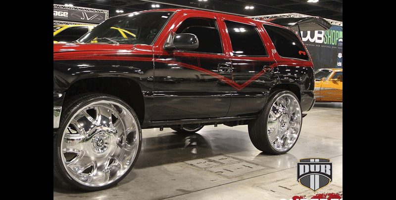  Chevrolet Tahoe with DUB 1-Piece Bandito - S136 