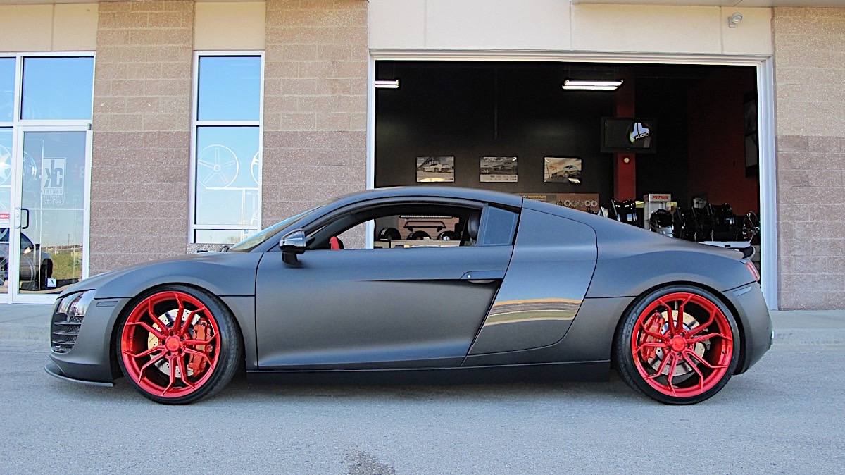 Audi R8 with 
