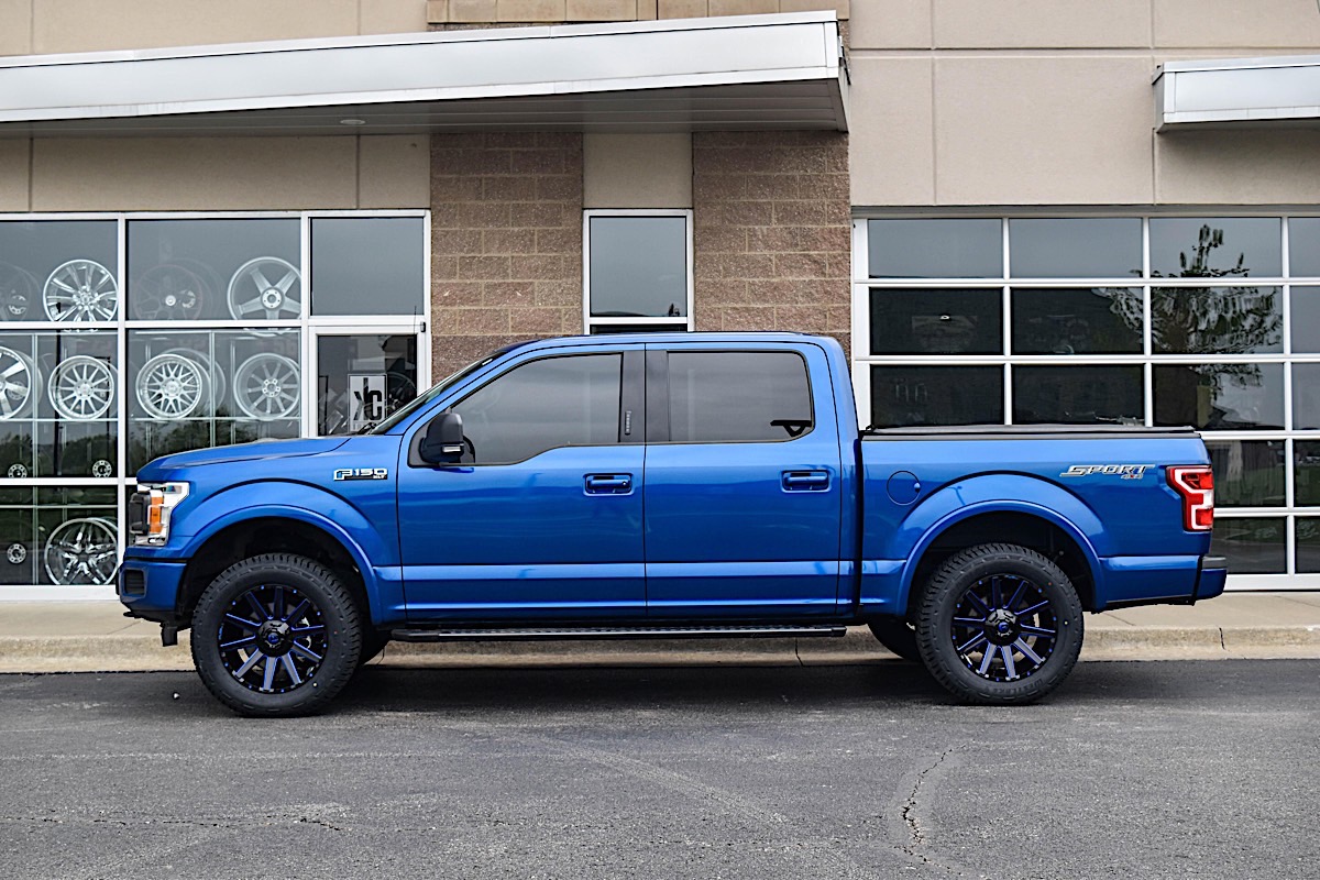 Ford F-150 with Fuel 1-Piece Wheels Contra - D644