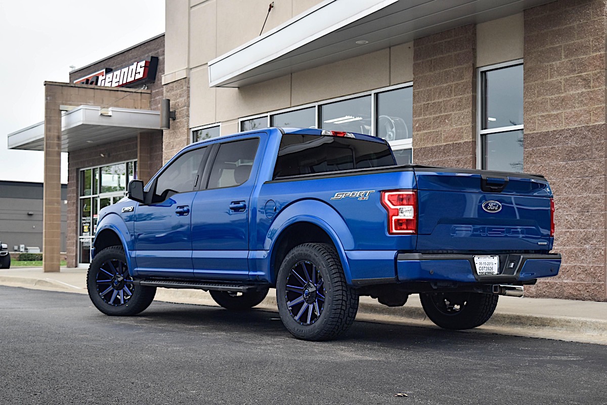 Ford F-150 with Fuel 1-Piece Wheels Contra - D644
