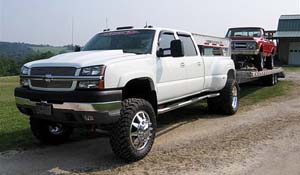 Chevrolet Silverado 3500 HD Dual Rear Wheel with American Force Dually With Adapters Series 11 Independence DRW