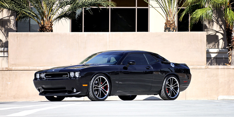 Car | Dodge Challenger on Asanti Black ABL-1 Wheels | California Wheels