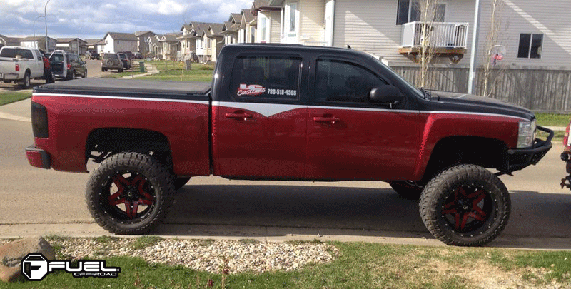  Chevrolet Silverado 1500 with Fuel Deep Lip Wheels Full Blown - D554