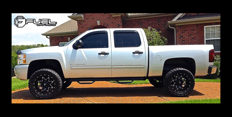  Chevrolet Silverado 1500 with Fuel 1-Piece Wheels Lethal - D567